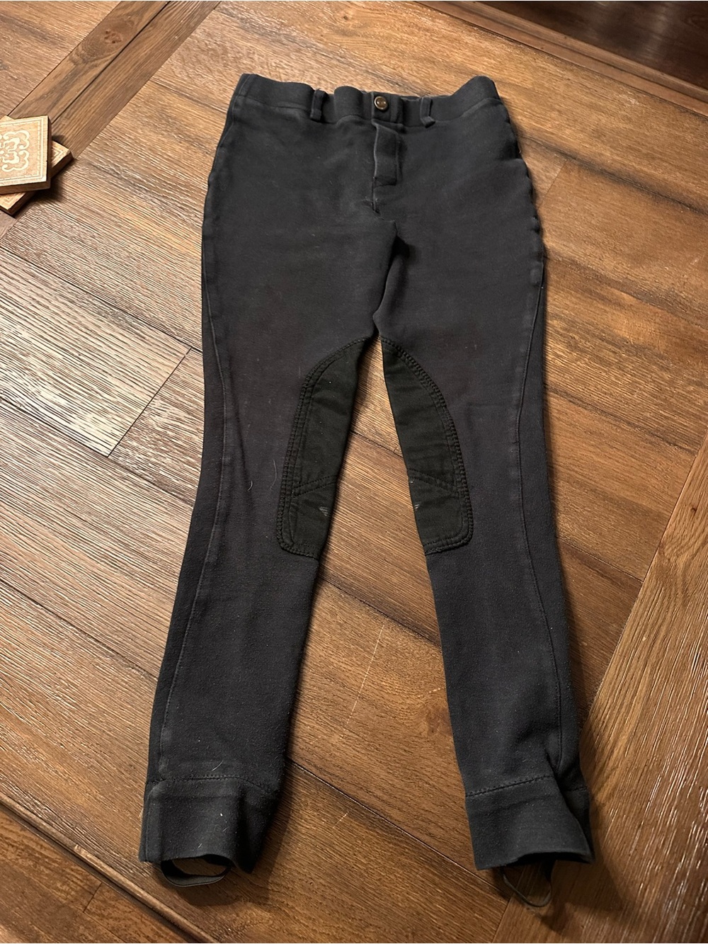 Youth Black Tuff Rider Kids English Jod Riding Pants